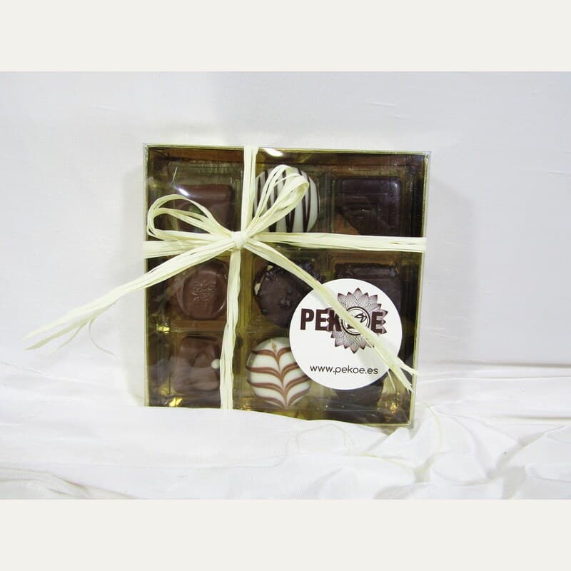 Caja 9 Bombones Belgas surtidos