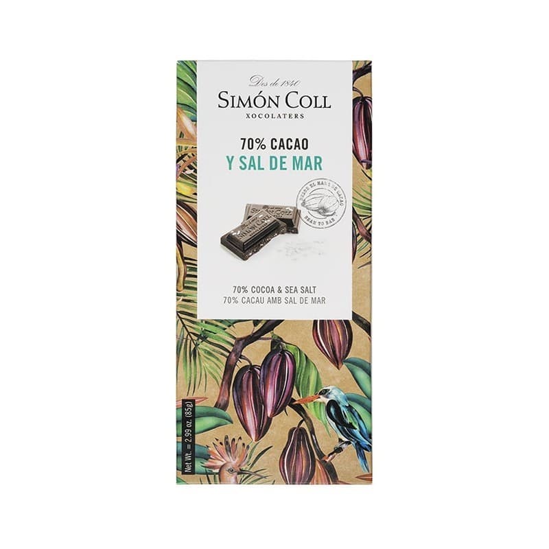 Choco Negro 70% con Sal Marina