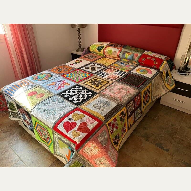 Colcha de Patchwork - 3