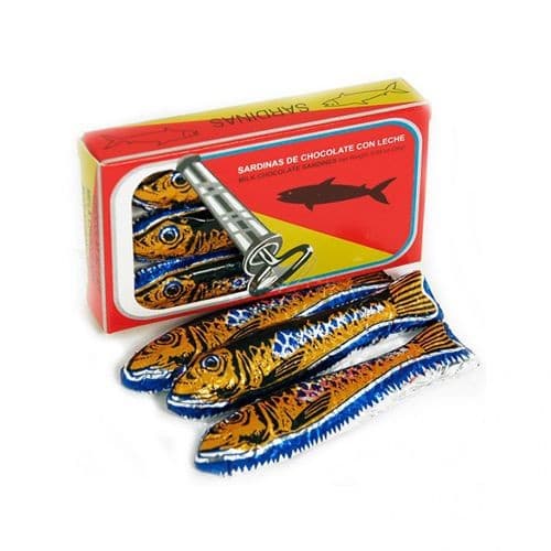 Lata Sardinas Chocolate Pequeña