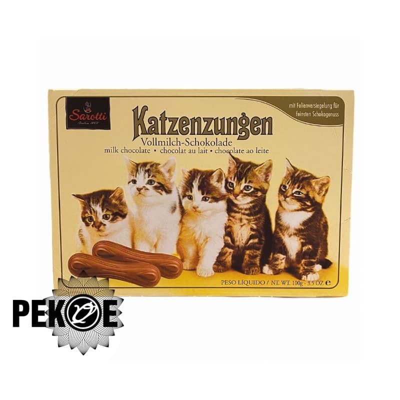 Lenguas de Gato Choco Leche