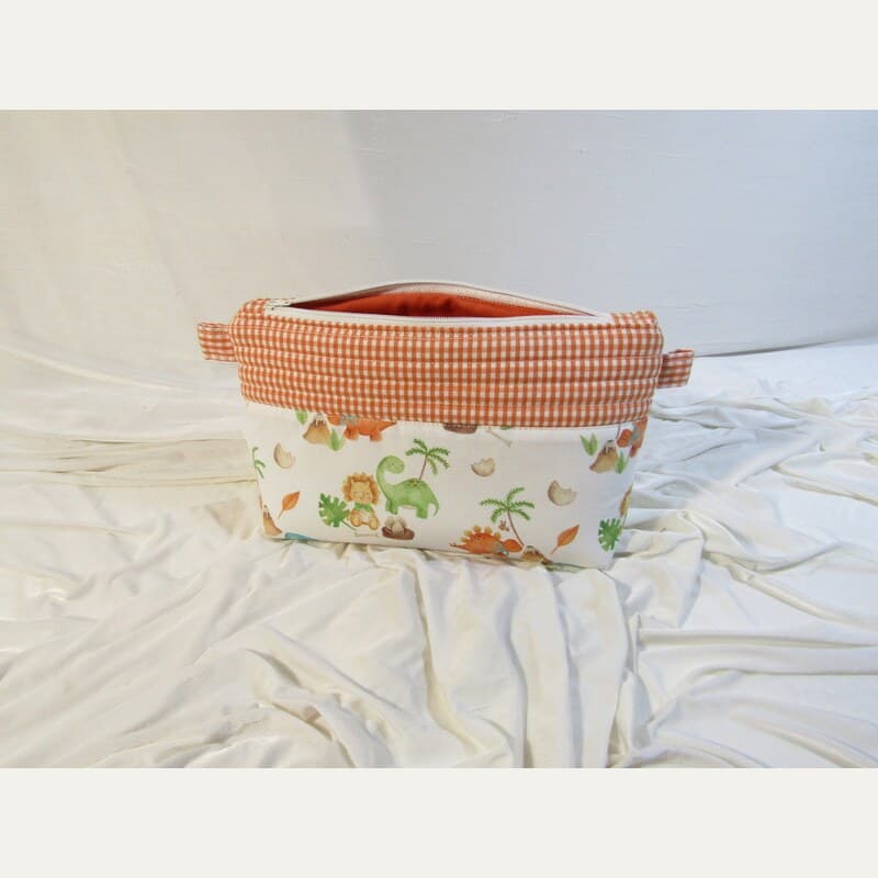 Neceser con Estampado de Dinosaurios